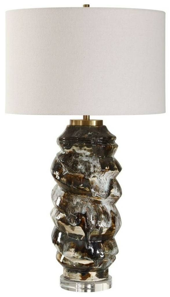 Uttermost® Cuoco Mottled Brown Table Lamp-0