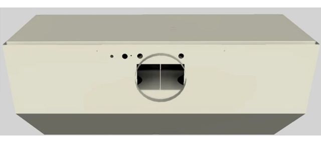 Vent-A-Hood® 48" Biscuit Wall Mounted Range Hood-3