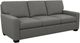 American Leather® Customizable Carson Fabric 83" Sofa-0