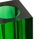 A & B Home Green Rectangular Glass Vase-3