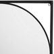 Crestview Collection Quincy Black Wall Mirror-1