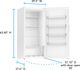 Avanti® 17 Cu. Ft. White Upright Freezer-4