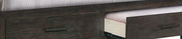 Elements International Shelby Wood Bed-1