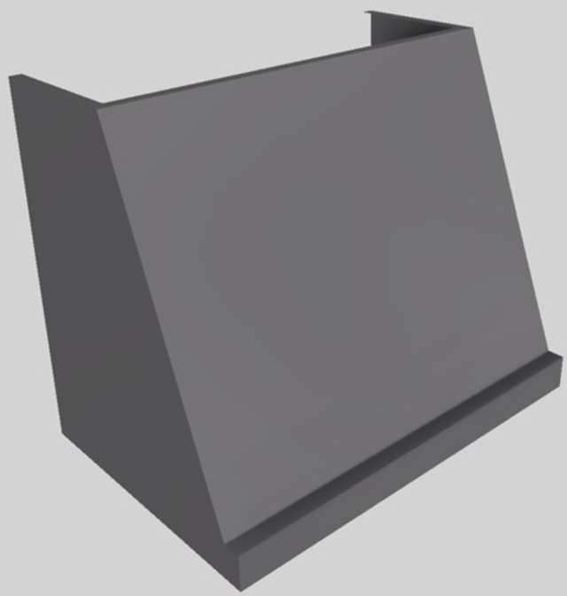 Vent-A-Hood® 36" Wall Mounted Range Hood-Gunsmoke-1