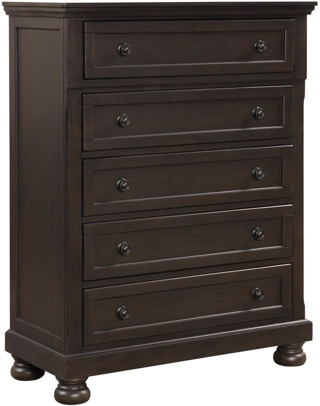 Mazin Furniture Begonia Grayish Brown Chest-0