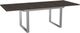 Amisco Customizable Burton 96" Rectangular Extendable Table with 1" Birch Veneer Top and 1 Leaf-1