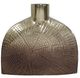 A & B Home Brown/Gold Large Vase-0