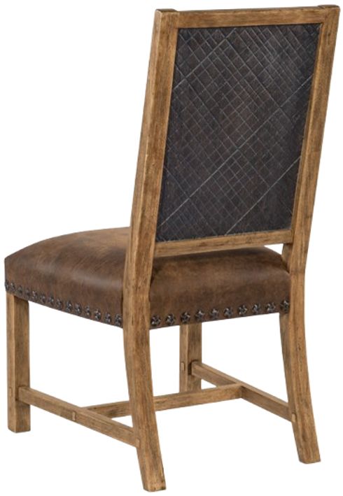 Hooker® Furniture Big Sky Evere Cream/Vintage Natural/Seville Timber Dining Side Chair-3
