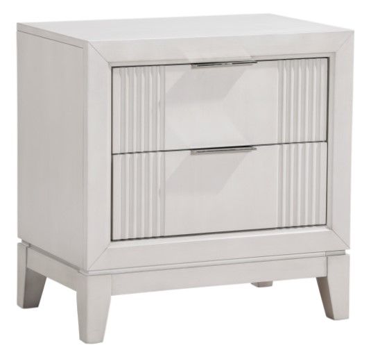 Homelegance® Florence Antique White Nightstand-0