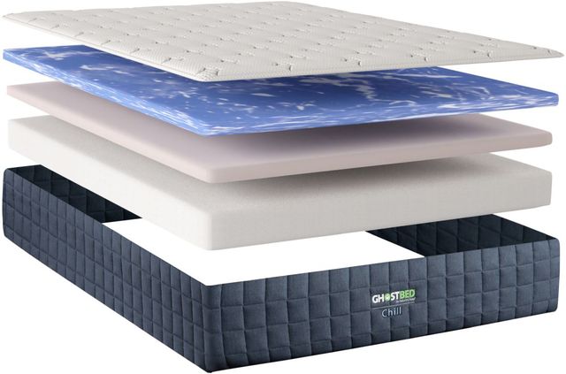 GhostBed® Chill Memory Foam Twin XL Mattress-1