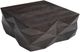 Crestview Collection Brenner Deep Brown Cocktail Table-0