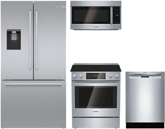 Bosch 4 Piece Stainless Steel Kitchen Package-0