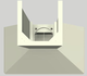 Vent-A-Hood® 42" Biscuit Wall Hood-2