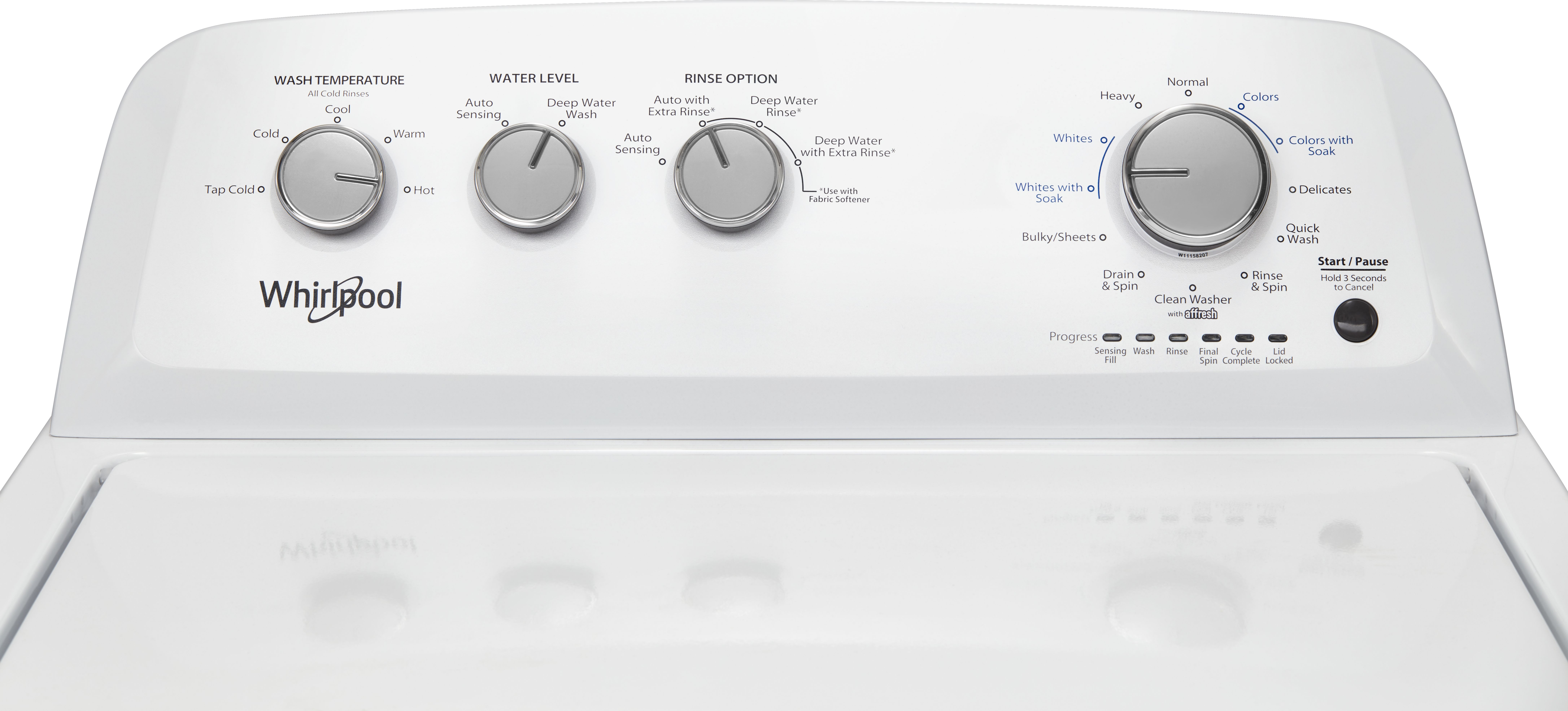 Whirlpool 3.9 Cu. Ft. White Top Load Washer