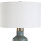 Uttermost® Dauphine Cracked Teal Table Lamp-1