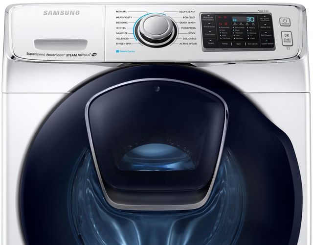 Samsung 5.0 Cu. Ft. White Front Load Washer-4