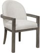 Pulaski™ Anderson Park Frontier Brown/Moose Trail Dining Arm Chair-0