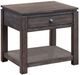 Winners Only® Hartford Warm Gray End Table-0