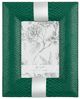 A & B Home Green Large Faux Croco Photo Frame-0