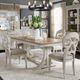 Liberty Furniture Farmhouse Reimagined 7-Piece Antique White/Chestnut Trestle Dining Set-1