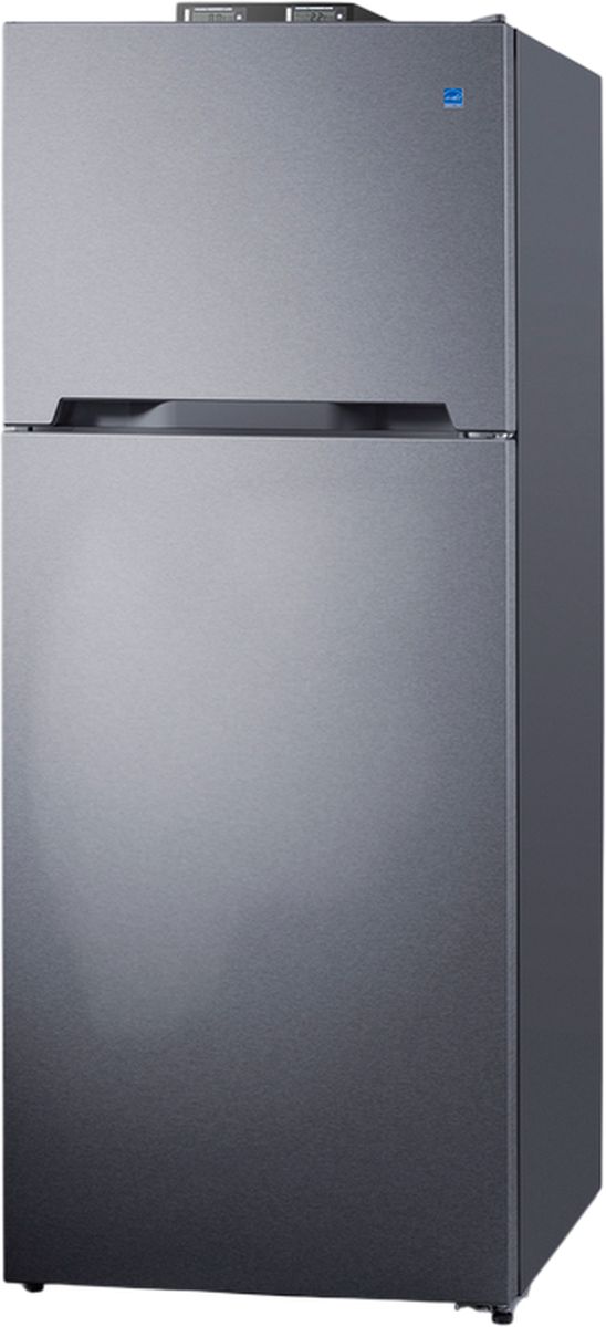 Summit® 28" 14.3 Cu. Ft. Stainless Steel Counter Depth Top Freezer Refrigerator-1