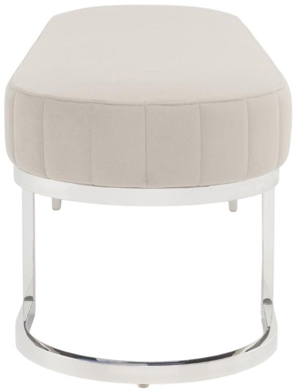 Michael Amini® Orchid Gray Accent Bench-2