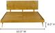 Moe's Home Collection O2 Light Golden Queen Panel Bed-1