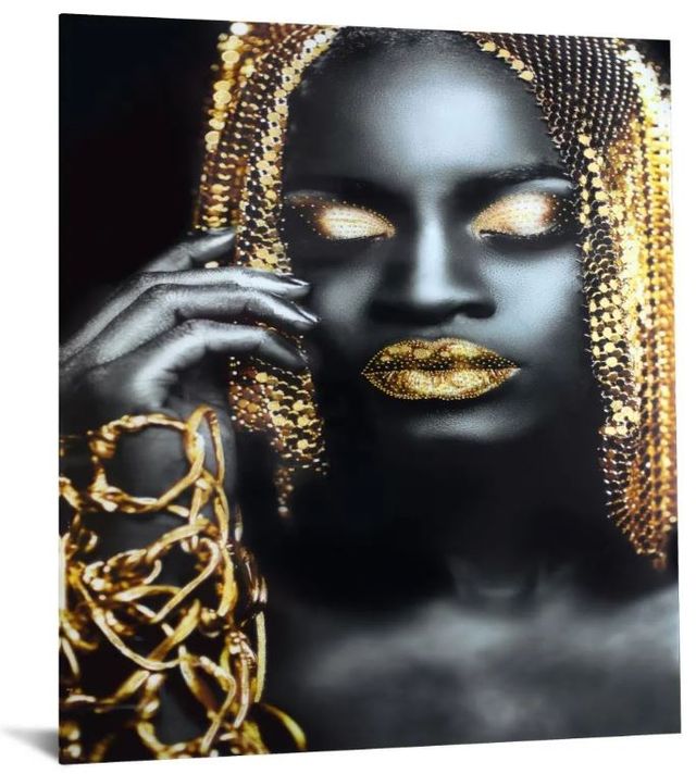 Classy Art Woman Hair Wall Art-1