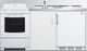 Summit® 72" White All-In-One Kitchenette-0