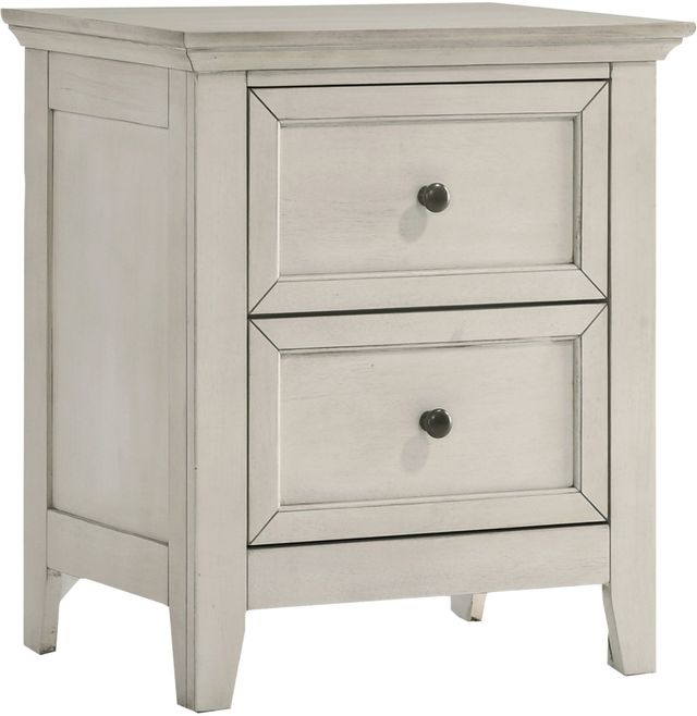 Intercon San Mateo Rustic White Youth Nightstand -0