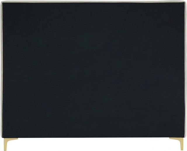 Meridian Furniture Geri Cream Queen Upholstered Panel Bed-3
