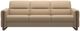 Stressless® by Ekornes® Customizable Fiona 3-Seater Sofa with Wood Trim and Legs-2
