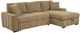 Coaster® Pastrana 2-Piece Camel Right-Arm Facing Sleeper Sectional and Chaise-0