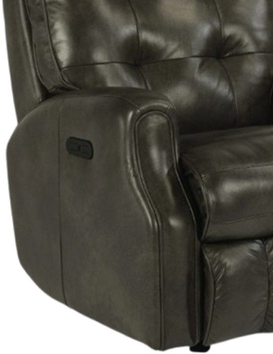 Flexsteel® Customizable Devon Power Recliner with Power Headrest-1