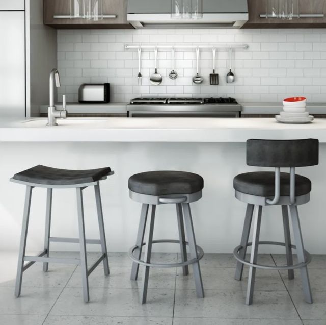 Amisco Customizable Nathan Upholstered Counter Stool-3