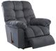 La-Z-Boy® Gibson Charcoal Manual Rocking Recliner-3