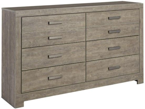 Signature Design by Ashley® Culverbach 6-Piece Gray King Panel Bed Set-2