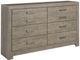 Signature Design by Ashley® Culverbach 6-Piece Gray King Panel Bed Set-2