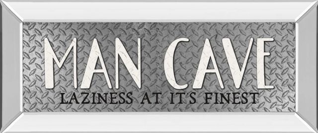 Classy Art Laziness at It’s Finest by Susan Boyer Mirror Framed Wall Art-0