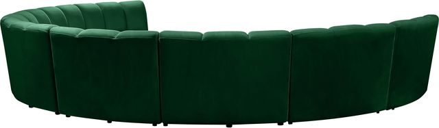 Meridian Furniture Infinity 8-Piece Green Velvet Modular Sectional-3
