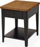 Peters-Revington™ Casual Choices™ Chestnut End Table with Black Base-1