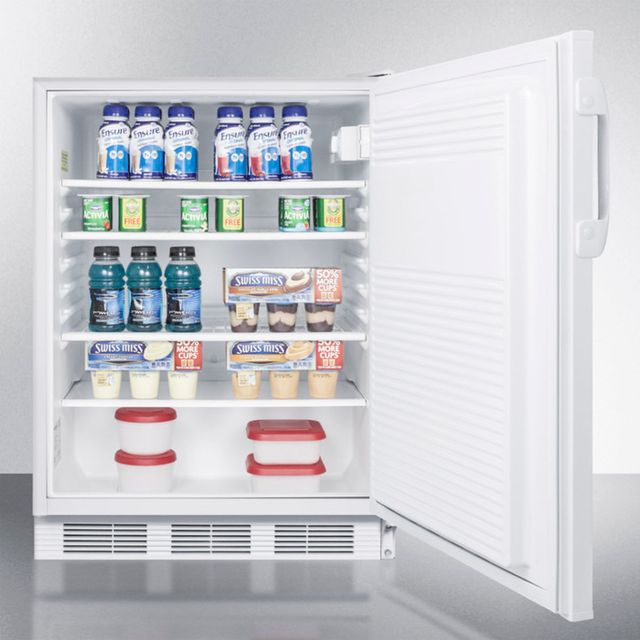 Summit® 5.5 Cu. Ft. White Compact Refrigerator-SER# 1395-4
