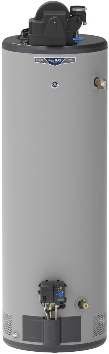 GE RealMAX® Choice 40 Gallon Tall Liquid Propane Water Heater-0