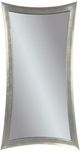 Bassett Mirror Hour Glass Silver Leaf Floor Mirror-0