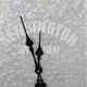 A & B Home Brown/Gray Grant Oversized Wall Clock-3
