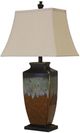StyleCraft Reactive Glaze Ceramic Table Lamp-0