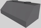 Vent-A-Hood® 48" Gunsmoke Wall Mounted Range Hood-2