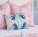 Laura Park Designs Rosemary Stripe Pink Decorative Pillow-1