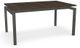 Amisco Customizable Zoom Birch Veneer Extendable Table with Metal Legs-0