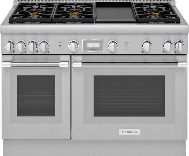 Thermador® Pro Harmony® 48" Stainless Steel Pro Style Dual Fuel Range-0
